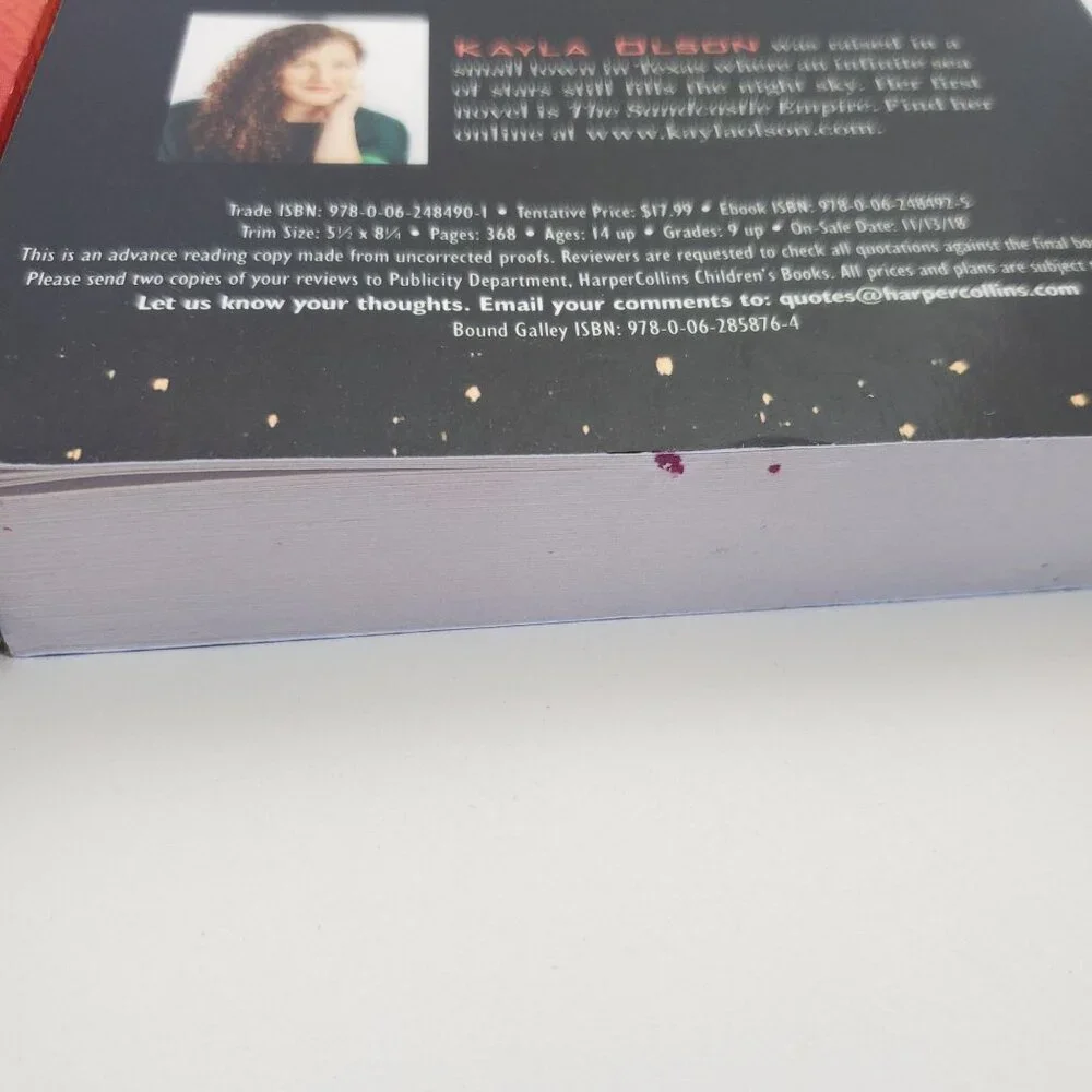 Advanced Readers Copy Uncorrected Proof Lot Ages 14 Plus 8 Books Mixed Authors - Picture 10 of 12